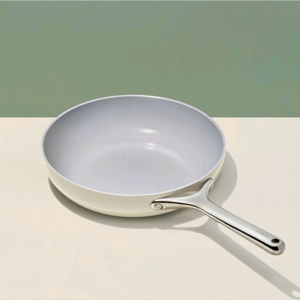 Caraway Home 10.5" Non-Stick Ceramic Fry Pan- Cream
